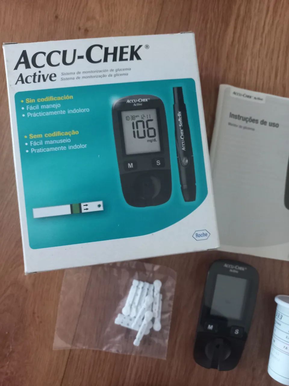 Medidor de glicemia Accu-Chek - Foto 2