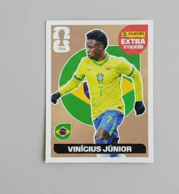 Figurinha bronze Vini Jr legends
