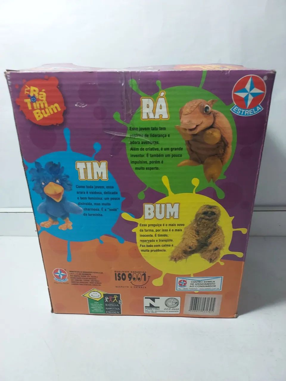 Boneco Tim Papagaio do Programa Castelo Ra-Tim-Bum Sem Uso na Caixa - Foto 4