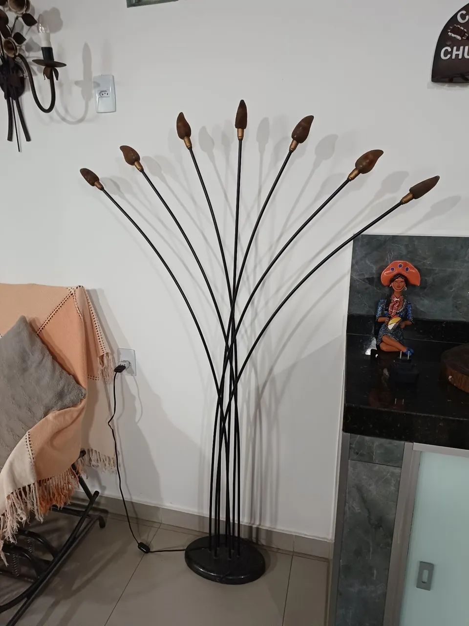 Luminária com 07 lâmpadas - Foto 4