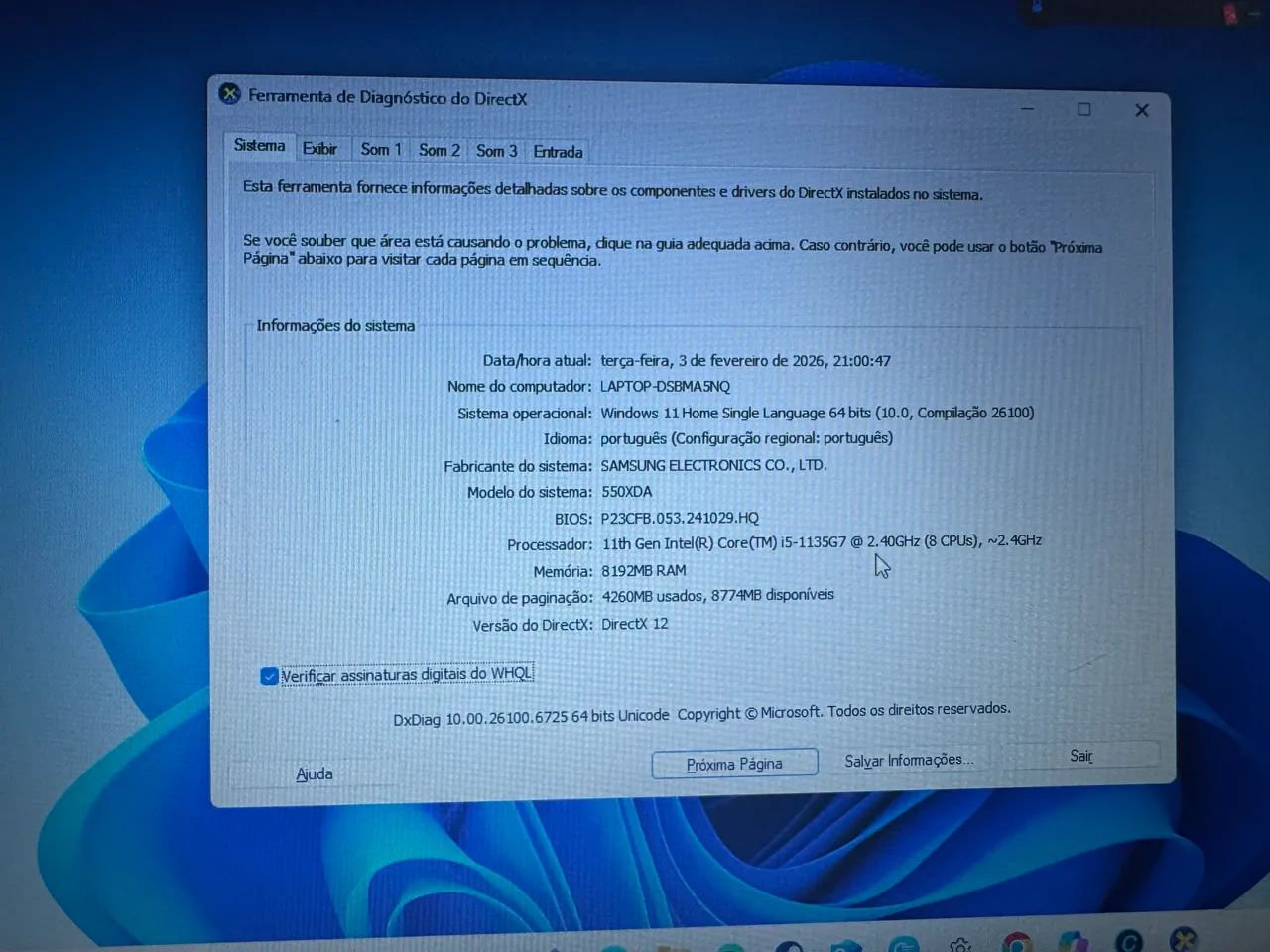 Notebook Samsung praticamente novo - Foto 2