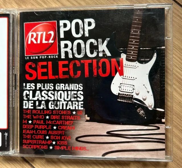 CD Duplo RTL2 Pop Rock Selection - Raridade Importada (Impecável) - Foto 4