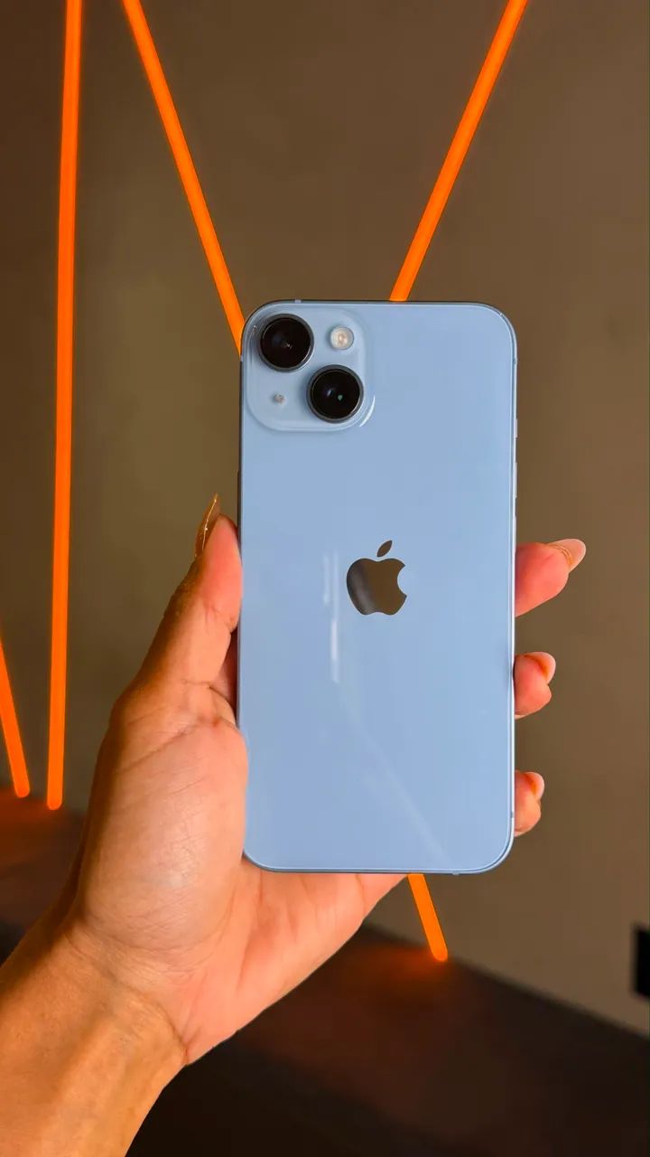 IPHONE 14 128GB AZUL- SEMI NOVO COM GARANTIA DE 6 MESES!!