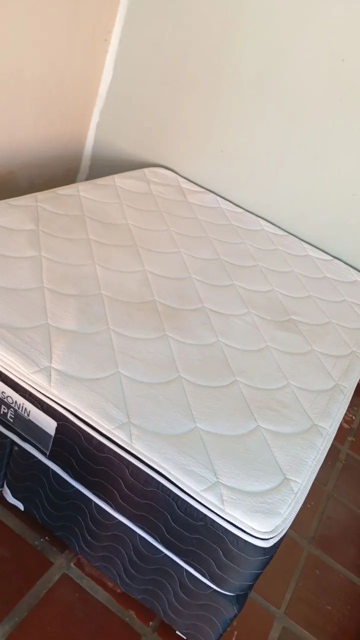 Cama box Queen completa frete grátis  - Foto 3