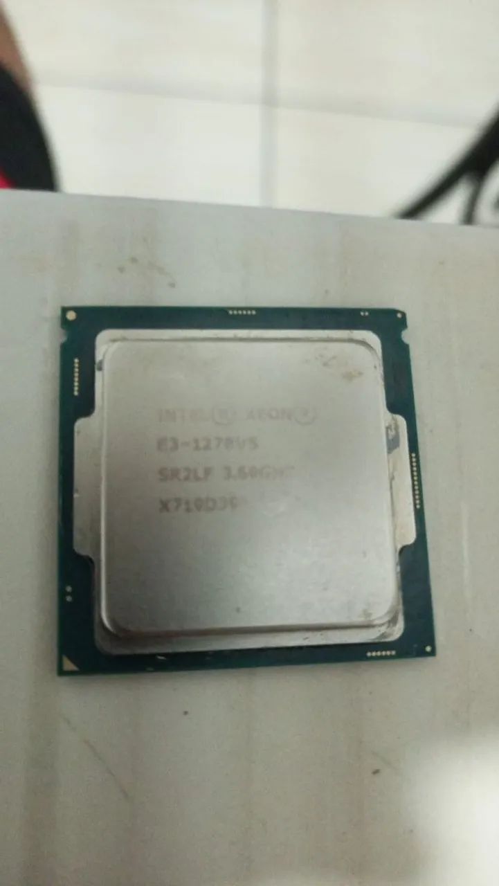 intel xeon 1270V5 3,60ghz