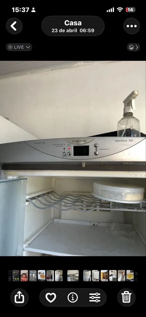 Freezer Frost Free Electrolux 280L - Funcionando Perfeitamente - Foto 3
