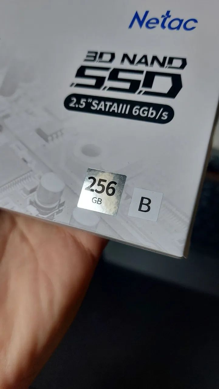 SSD SATA Netac 256GB LACRADO - Foto 2