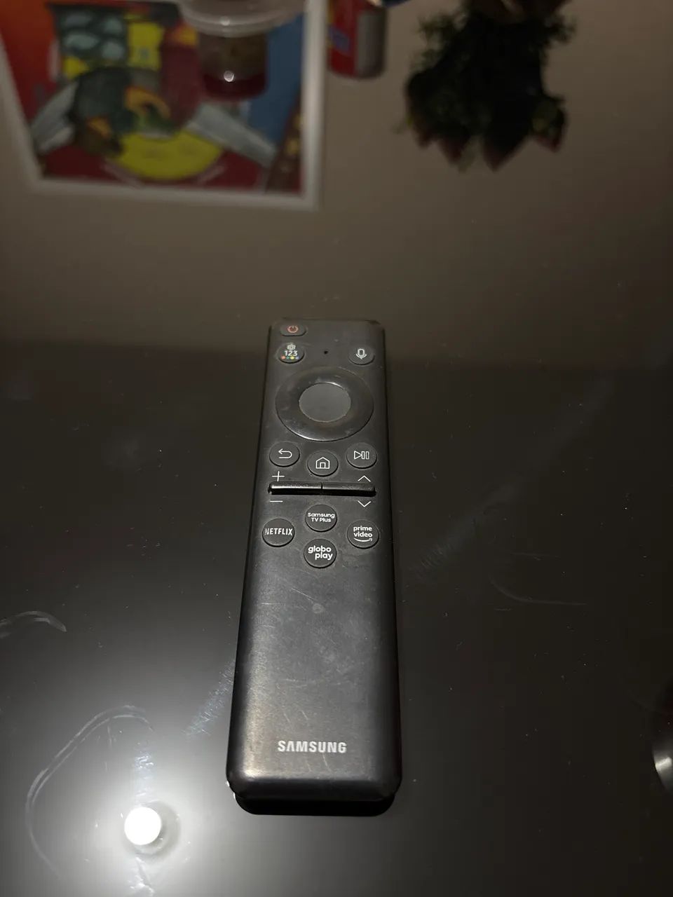 Controle Samsung com Placa Solar sem avarias