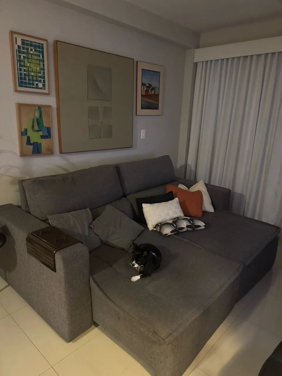 Vendo sofá 2 lugares retrátil