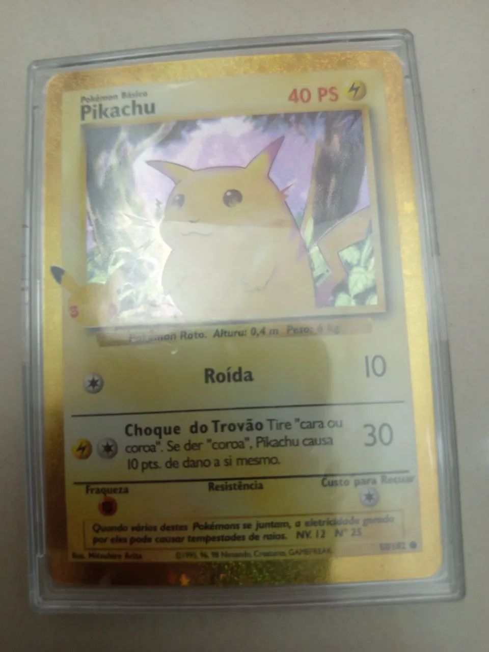 Pikachu -classico-30 ANOS