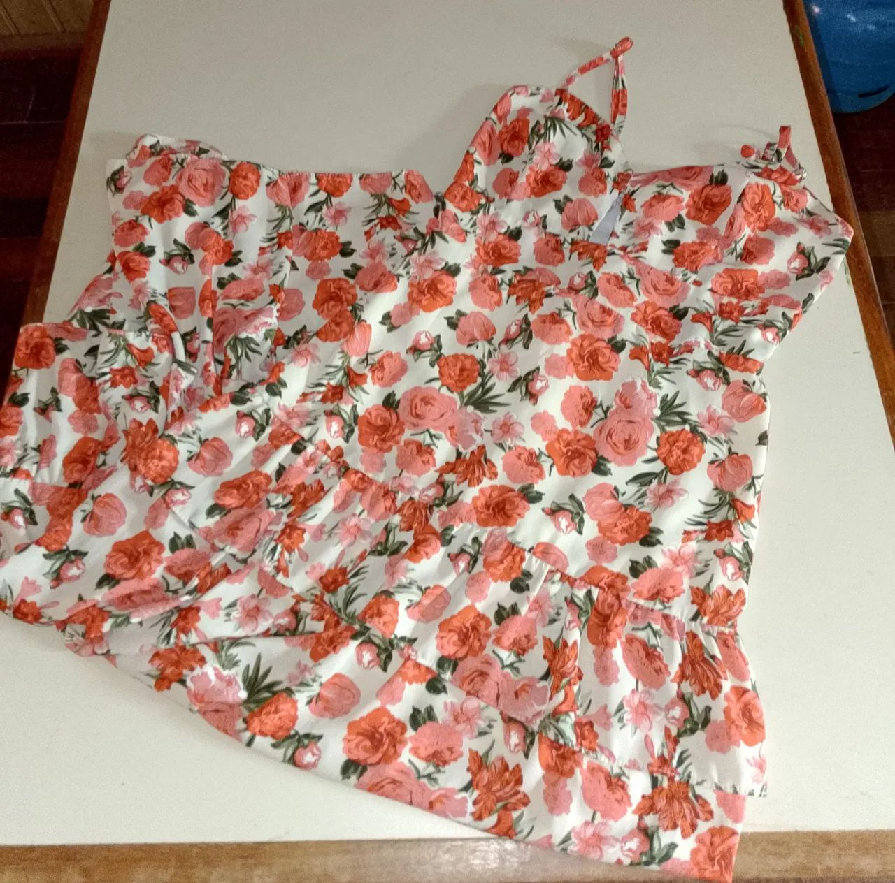 Vestido Longo Floral 