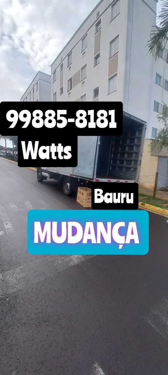 Mudanças  ótimo preço Bauru e pra fora 