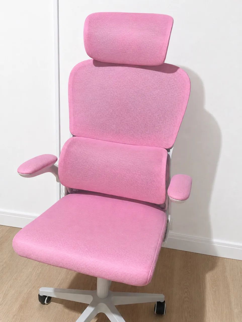 Cadeira de escritório rosa NOVA