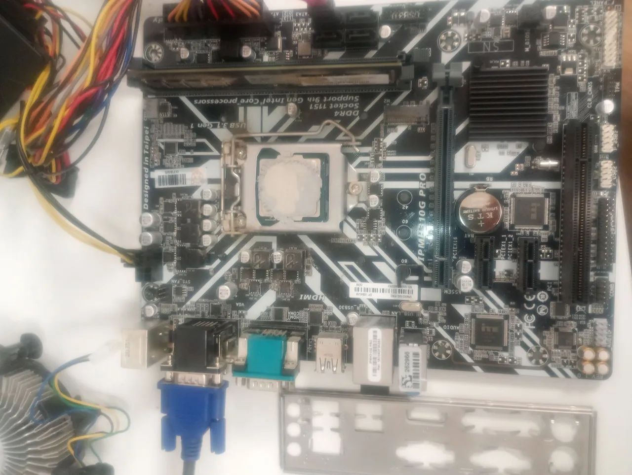 Kit I5 9 geração - Placa mãe e processador - Foto 4