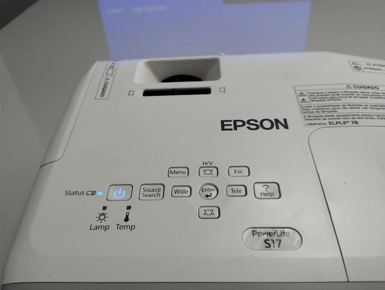 Projetor Epson S17 - Foto 5