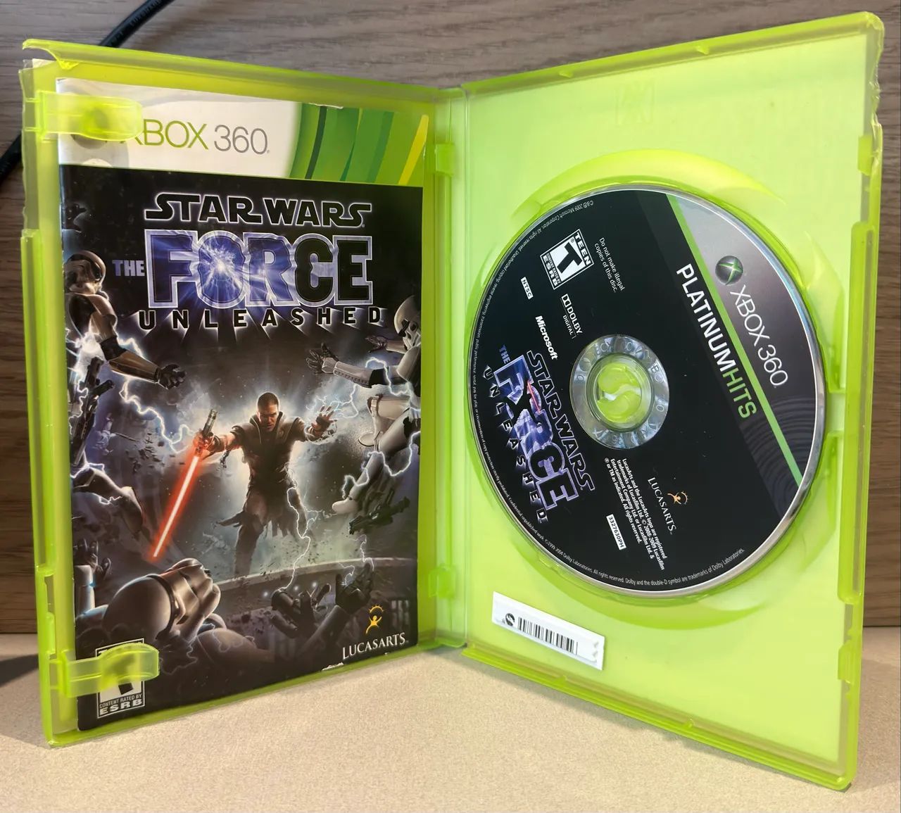 Star Wars the Force Unleashed Xbox 360 - Foto 2