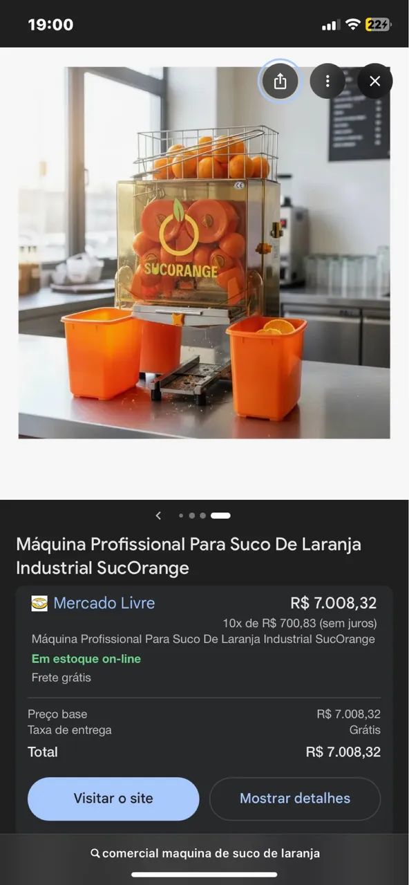 Espremedora Profissional De Suco De Laranja Máquina Citricos