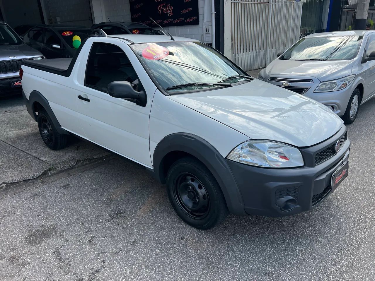 Fiat Strada Working Hard 1.4 Fire Flex 8V CS 2018 - Foto 3