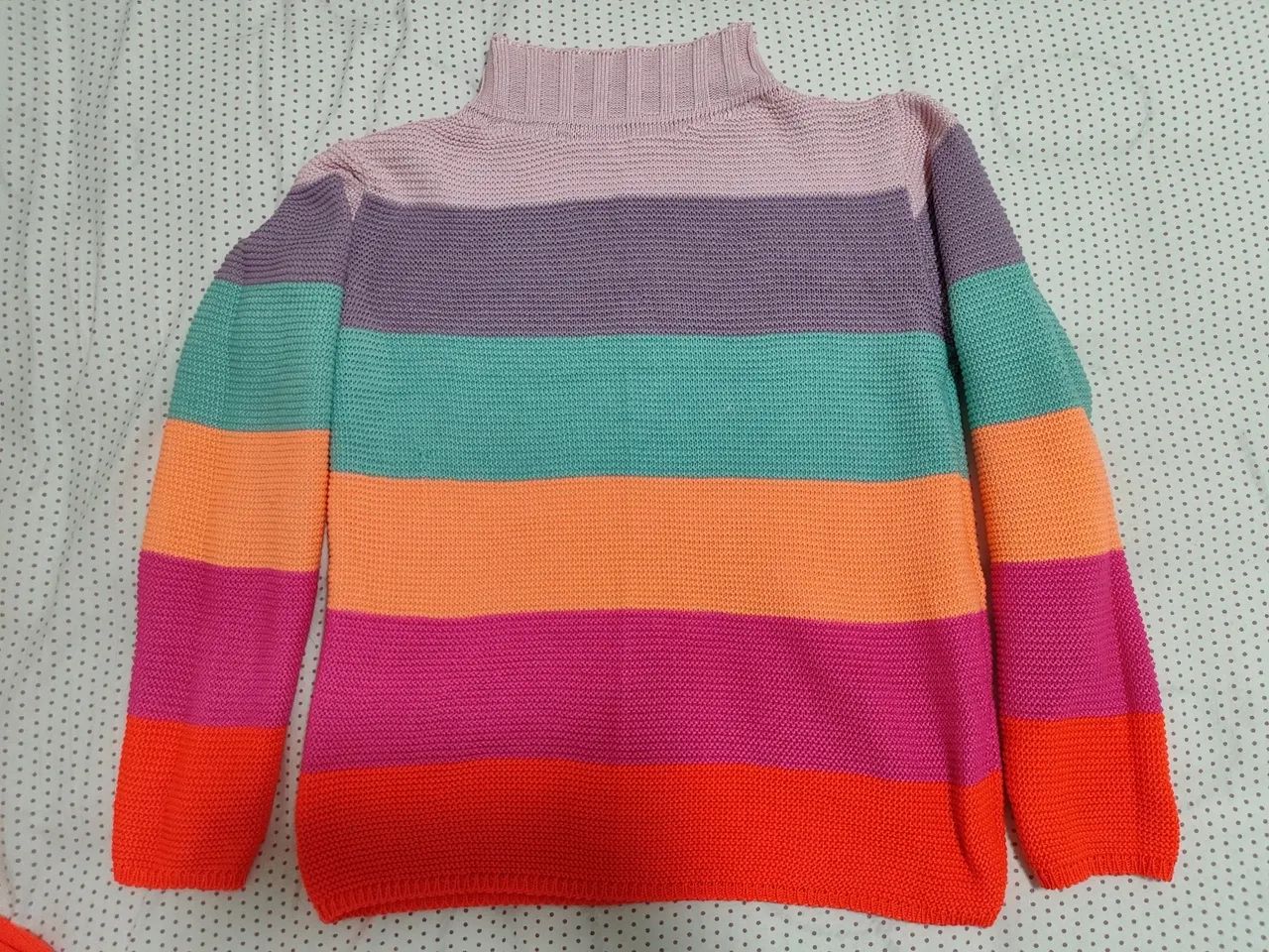Blusa feminina de frio tricô 