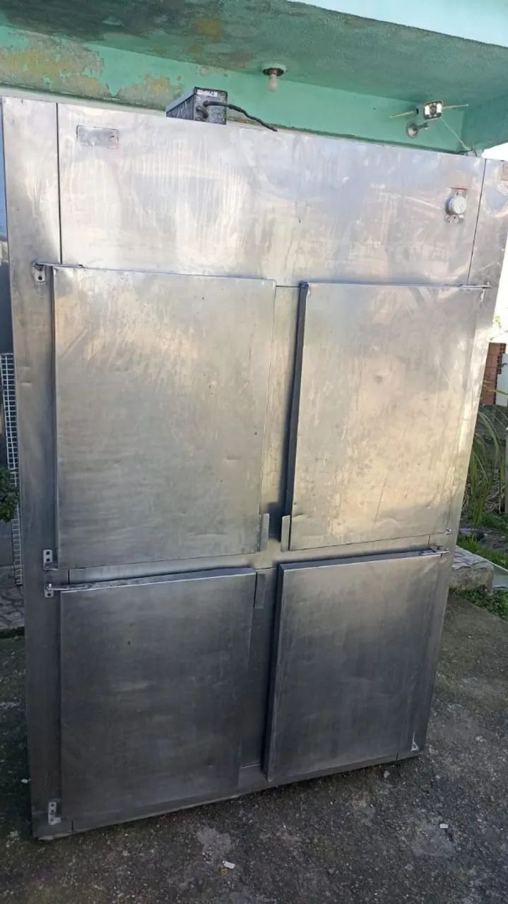 Câmara fria 4 portas em inox 127v TOP Entrego  - Foto 2