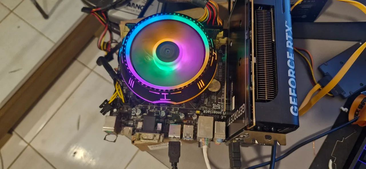Kit placa mãe + processador + ram - Foto 3
