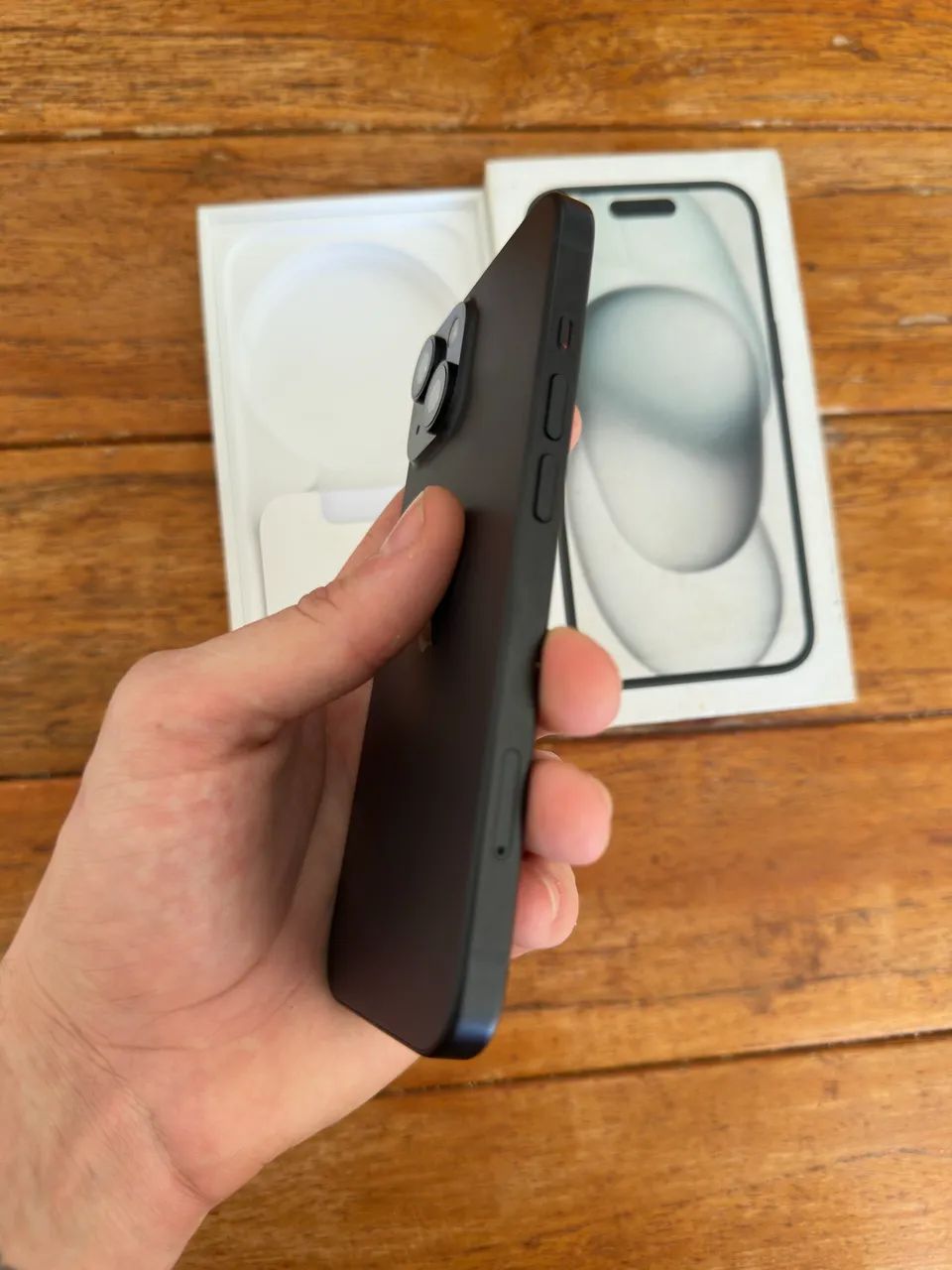 iPhone 15 Black - 128 GB | Todo Original | Com Caixa - Foto 5