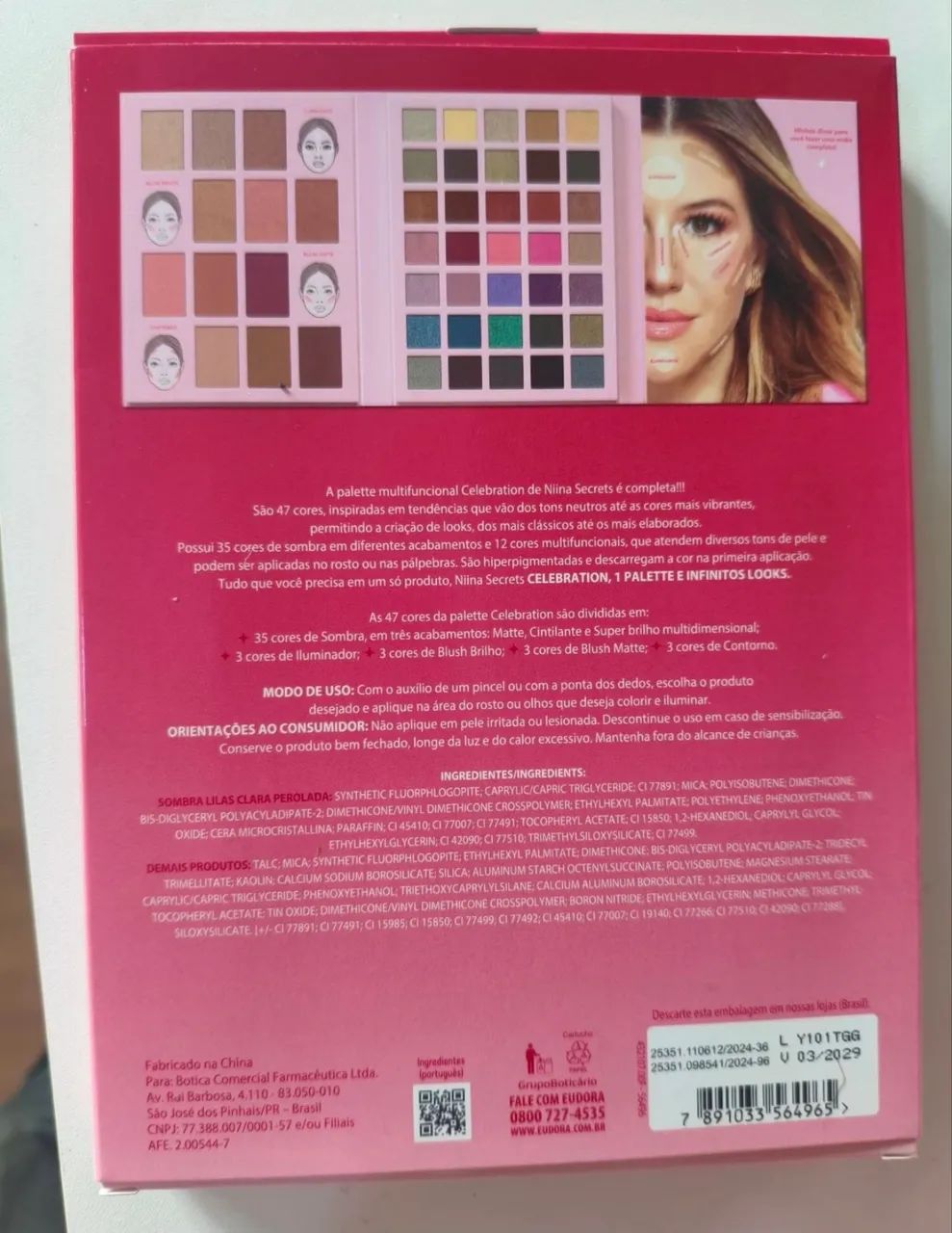 Paleta niina secrets multifuncional blush sombra -edição limitada  - Foto 3