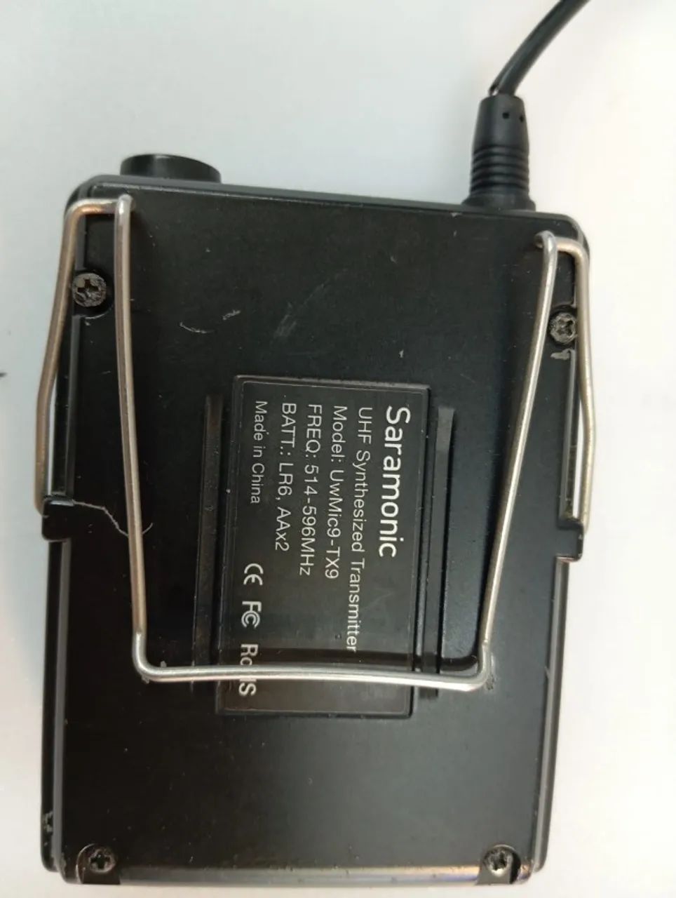 TRANSMISSOR E RECEPTOR  MARCA : SARAMONIC MOD : UW MIC9- RX9 - Foto 4