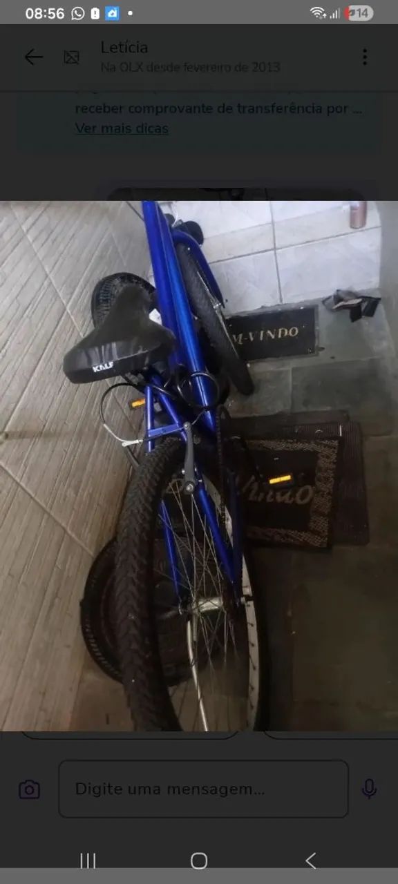 Bicicleta Aro 26 Seminova, com nota fiscal  - Foto 3