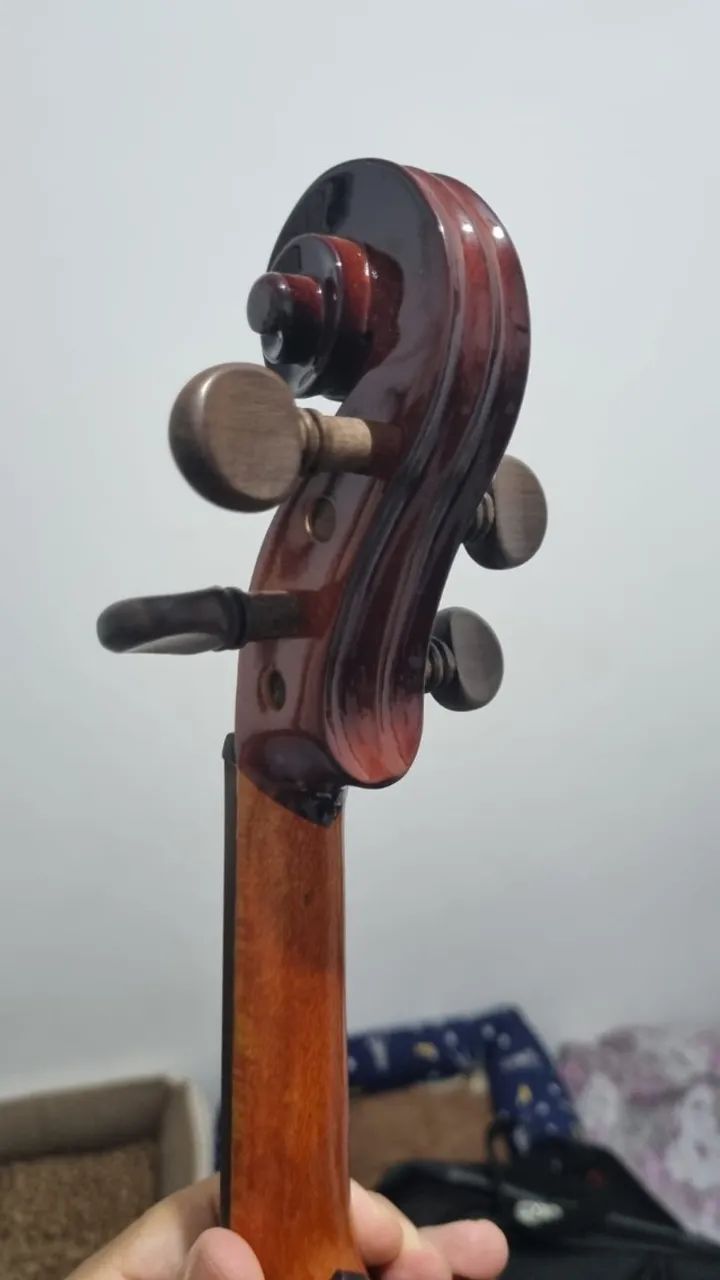 Violino 4/4 Nhureson (Luthier Luiz Sebastião Rodrigues) - Ano 2010 - Estado de Novo - Foto 2