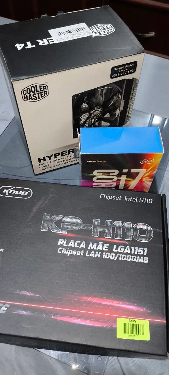 Kit i7 6700K + 16 GB DDR4 + Placa mãe 