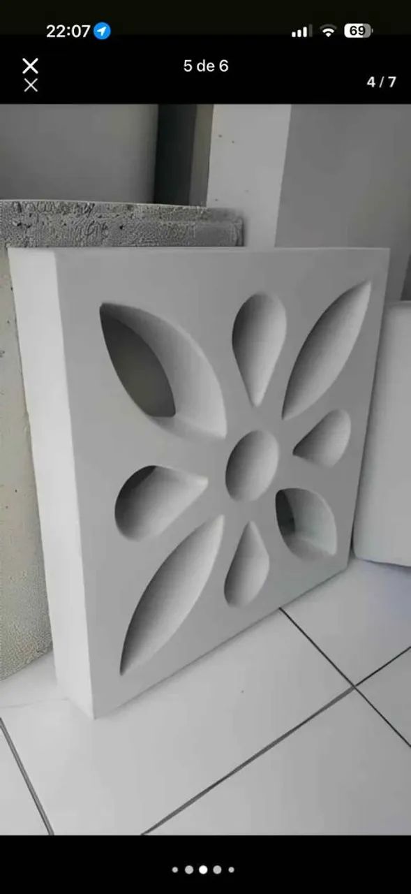 Bloco ventilação/ decoração  - Foto 2