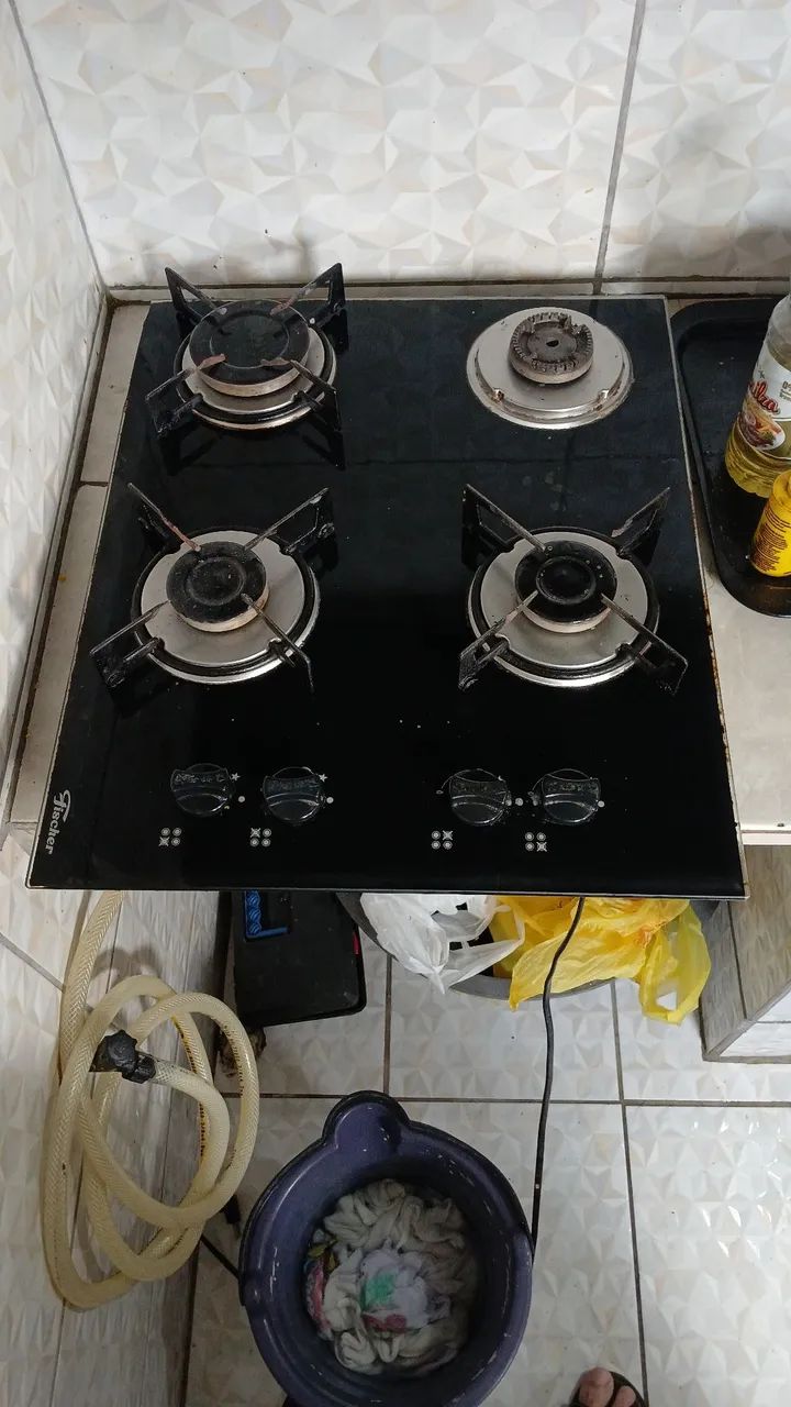 Fogão Cooktop fischer 4 bocas