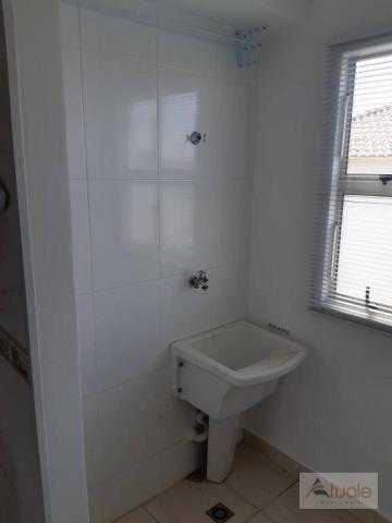 Apartamento com 2 dormitórios para alugar, 46 m² por r$ 1.050,00/mês - parque villa flores - Foto 4