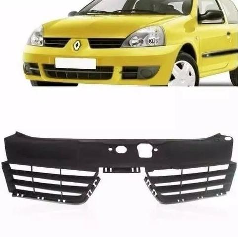 Grade Preta Radiador Renault Clio 2006 2007 2008 A 2011 2012