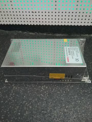 Fonte 24VDC 500W 20,8A chaveada aramada ( novo com garantia ) - Foto 2