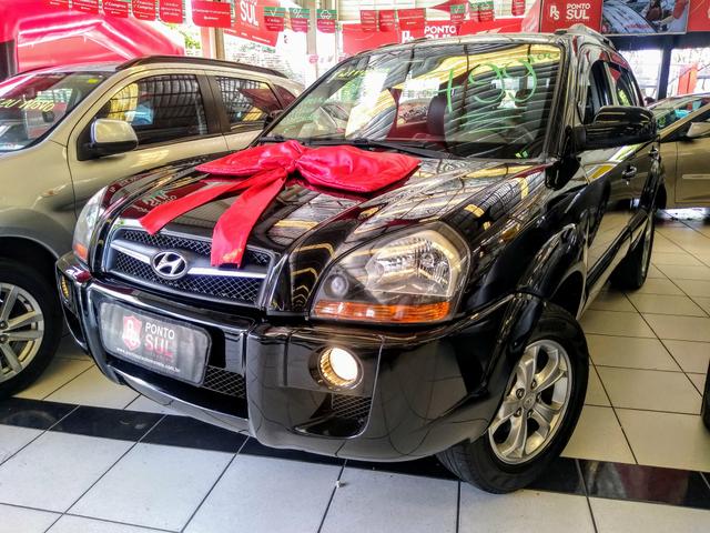 ® Hyundai Tucson GLS 2.0 2012/2013 Automatico Flex Baixo Km Bancos em Couro