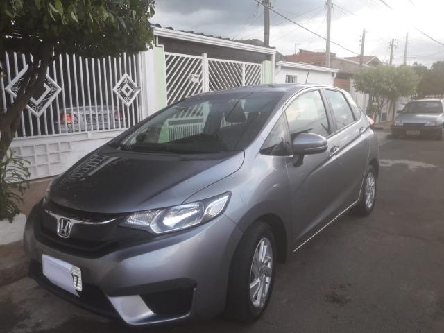 Honda Fit 2015 Impecável 1.5 LX 16V Flex 4P Manual Cor: Cinza - Foto 5