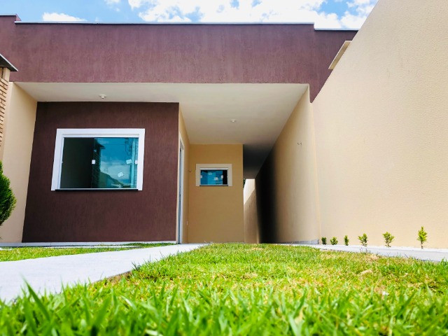 WS casa nova com 3 quartos,2 banheiros,coz.americana,quintal com otima localização - Foto 3
