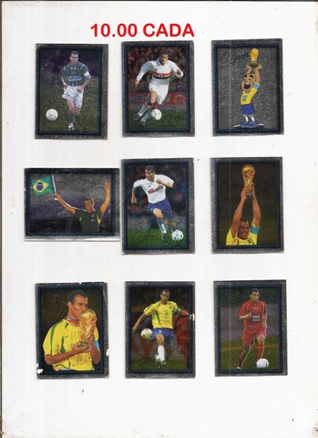 figurinhas campeonato brasileiro 2002 - avulsas - Foto 3