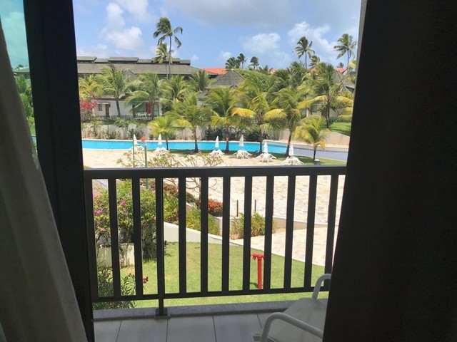 Flat com 02 quartos no Beach Class Resort Muro Alto