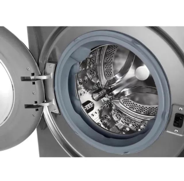 Lava e Seca Smart com Inteligência Artificial AIDD 11Kg LG VC5 Titanium Nova na caixa! - Foto 4