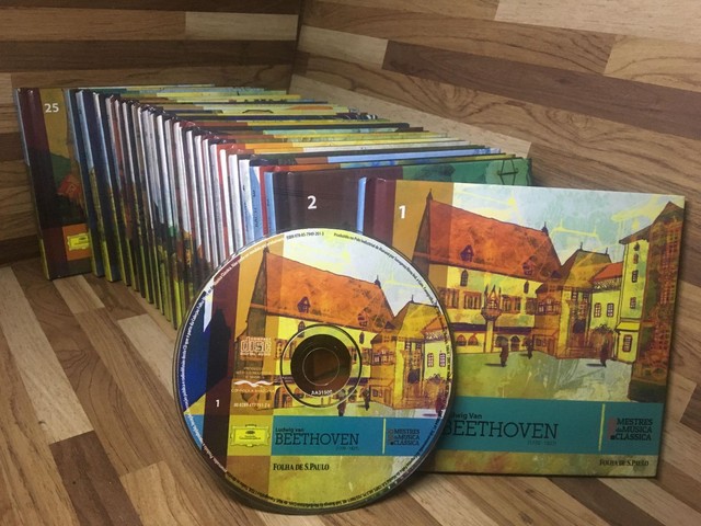 Coleção Completa Mestres da Música Clássica 25 CdBooks