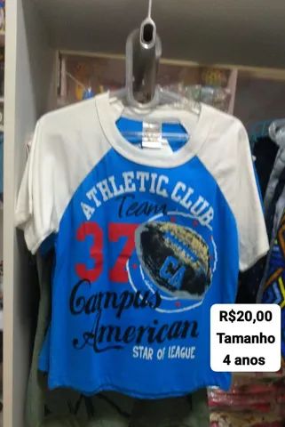 Camisas infantil em algodão conforto e qualidade 