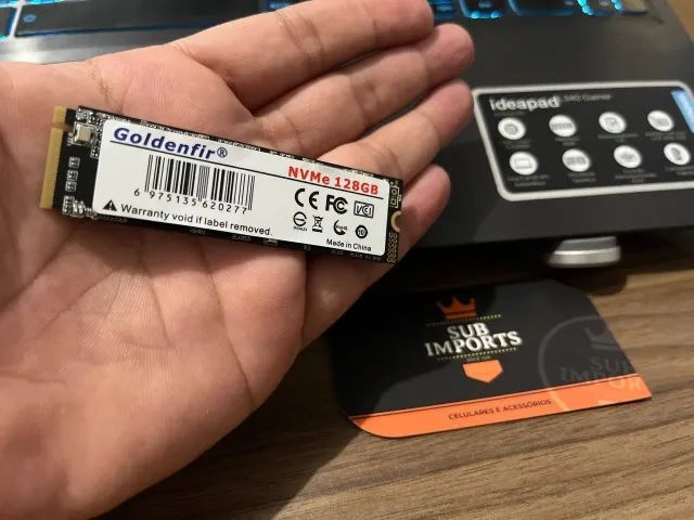 SSD Nvme M.2 256GB Goldenfir -  (garantia/s juros)