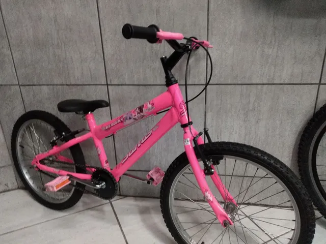 Bicicleta Status Belíssima Aro 20 1V V-Brake Rosa Barbie