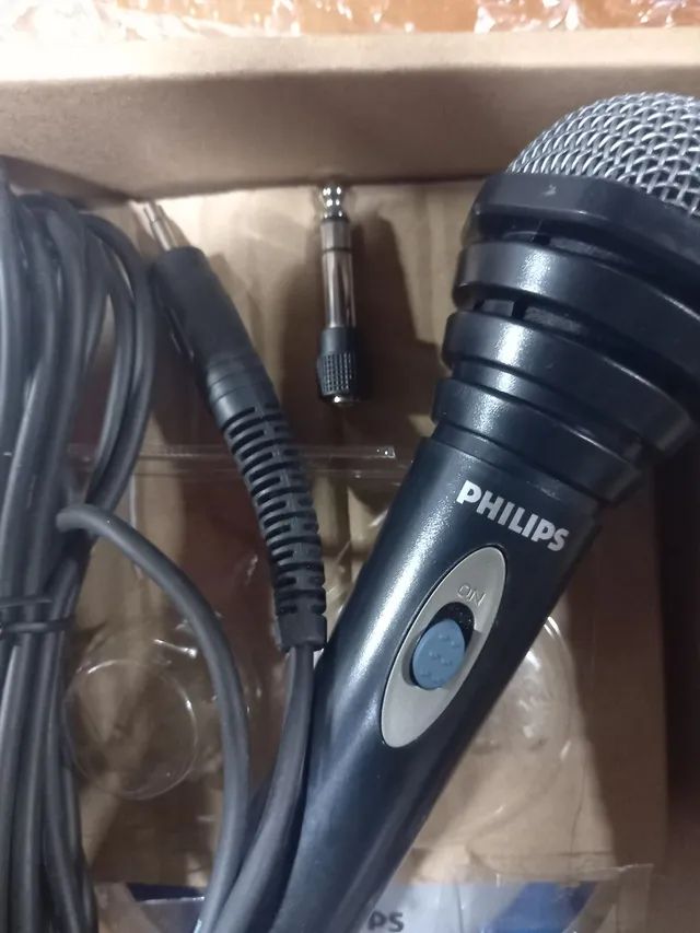 Microfone Philips Novo