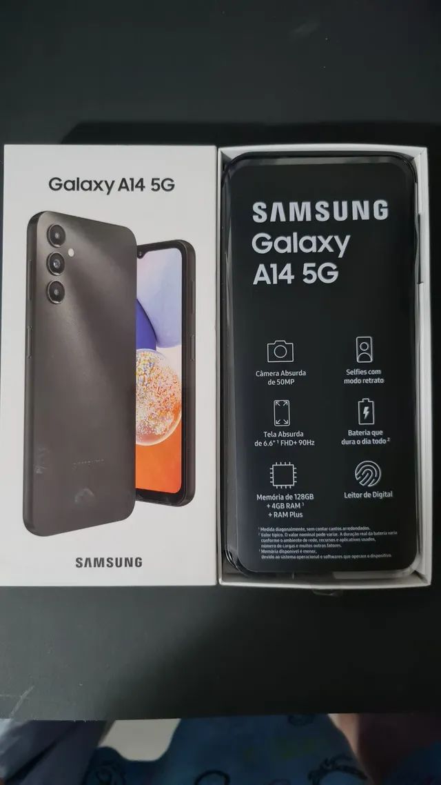 Smartphone Samsung Galaxy A14 5G 6.6 (4 / 128GB) 90Hz Verde