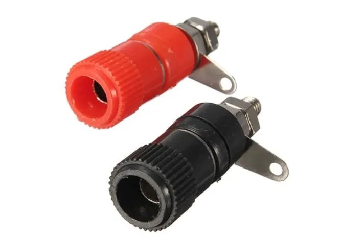 Borne P/ Plug Banana Verm. e Preto 4mm Arduino Automação Kit 2 Unid. COD-CP545  - Foto 2