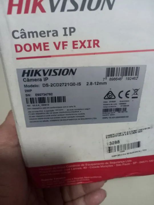 Câmera de Segurança IP Dome VF EXIR HIKVISION - H.265+ - Foto 3
